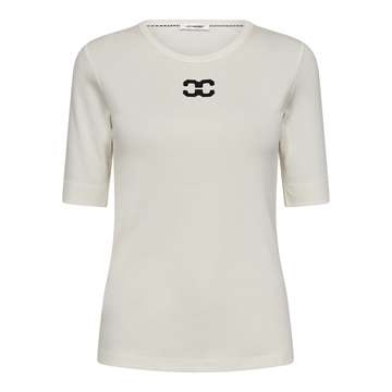 Co Couture GrannyCC Logo Tee 33101 Off White